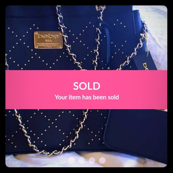 😍¡GORGEOUS BEBE PURSE!❤😍💕BRAND NEW WITH TAG!! - Picture 1 of 8