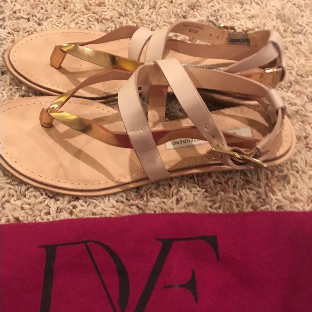 DVF gladiator sandals