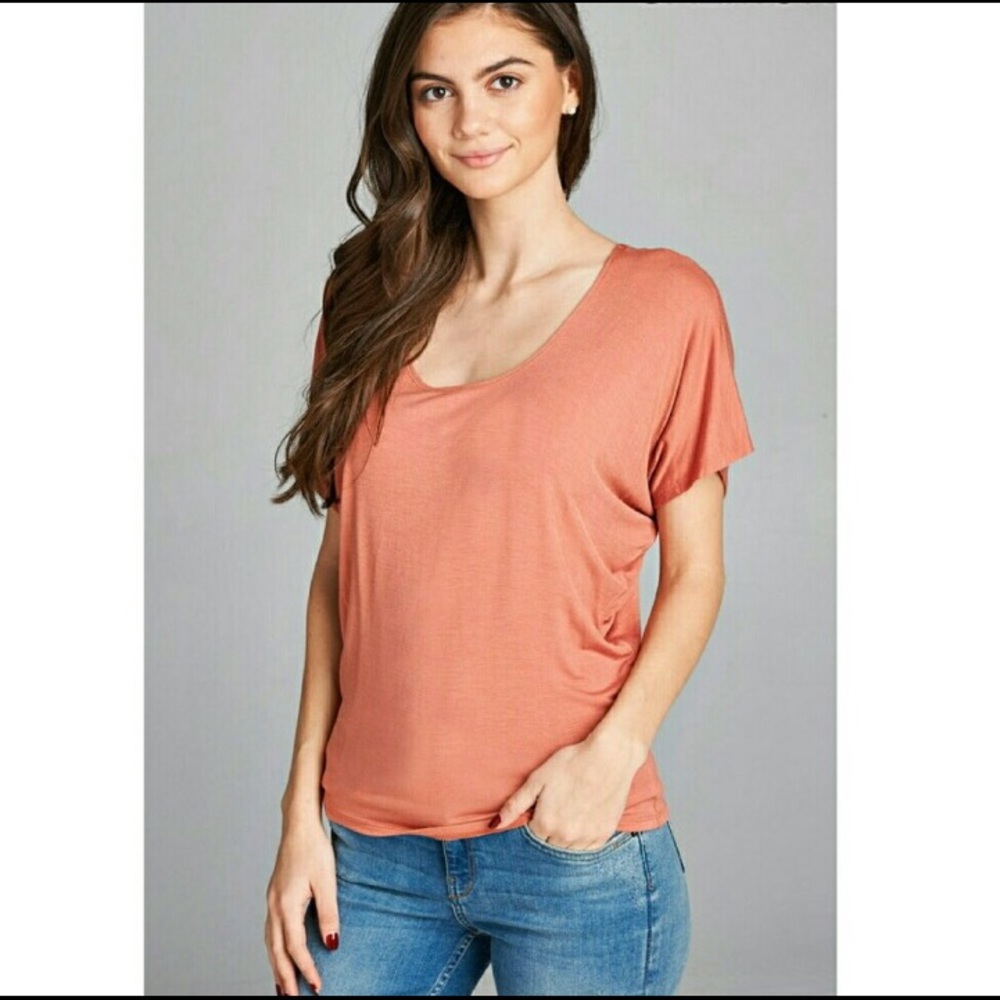 Gorgeous Dolman Short Sleeve Top