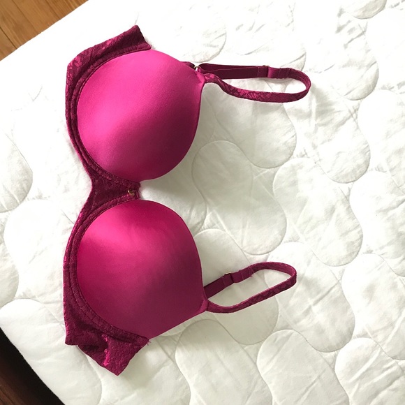 🌶 Le Mystere Satin Berry Push Up 🌶 - Picture 2 of 5
