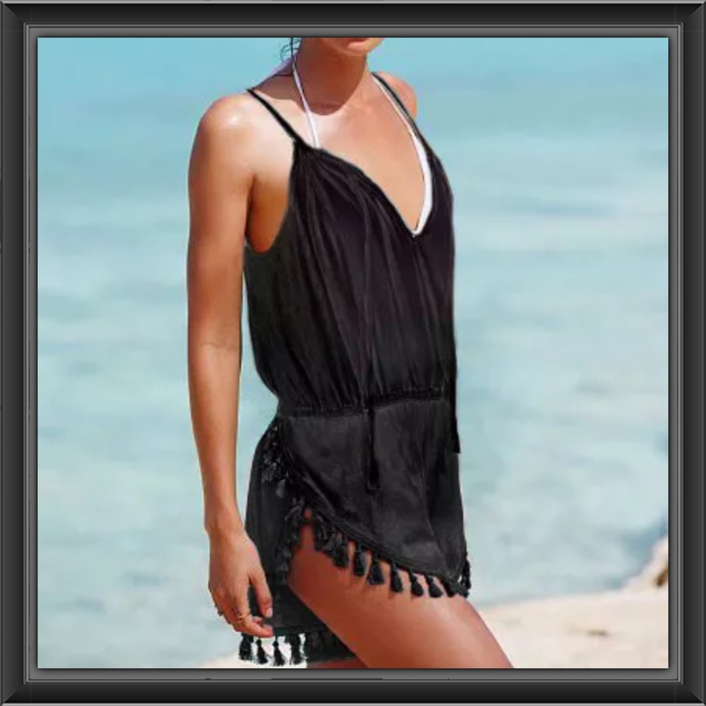 🌺 sexy romper cover up for bathing suit - Picture 2 of 4