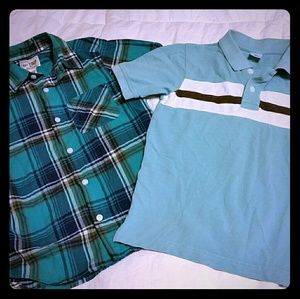 Size 7 boy's shirts