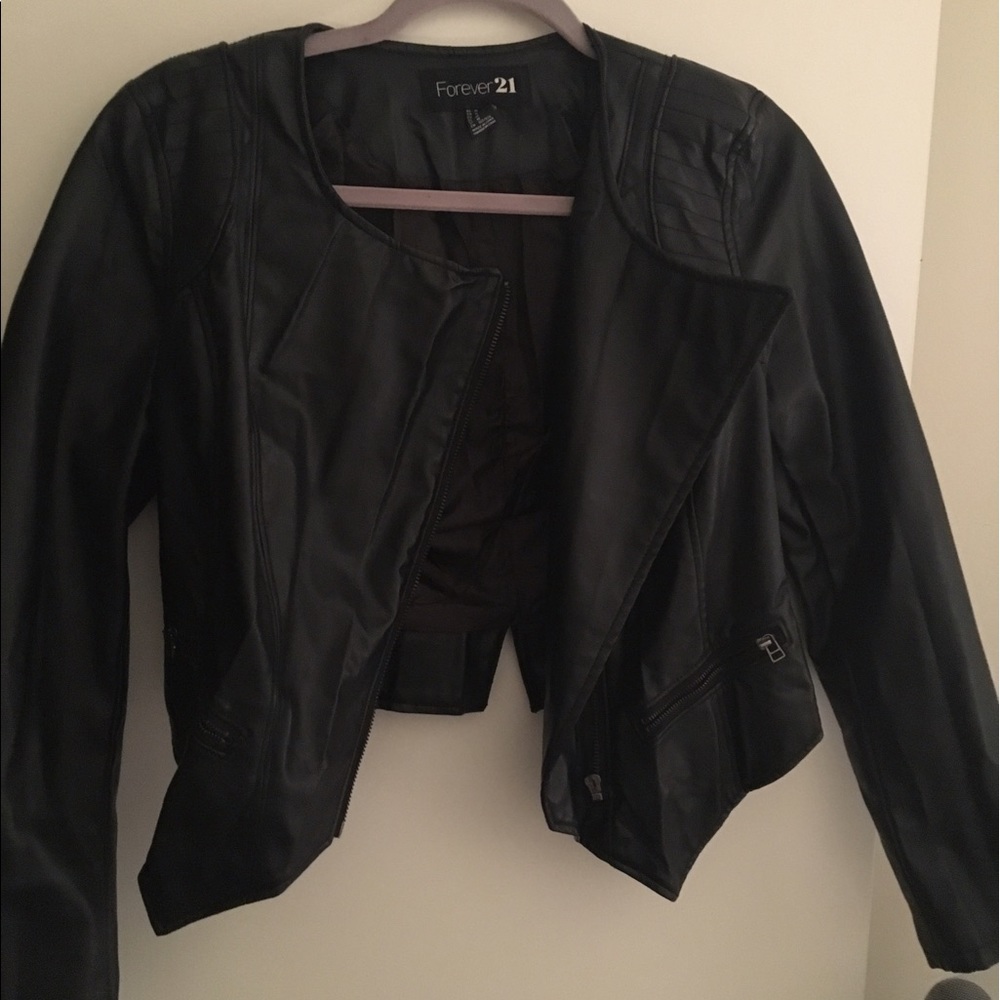 Leather jacket