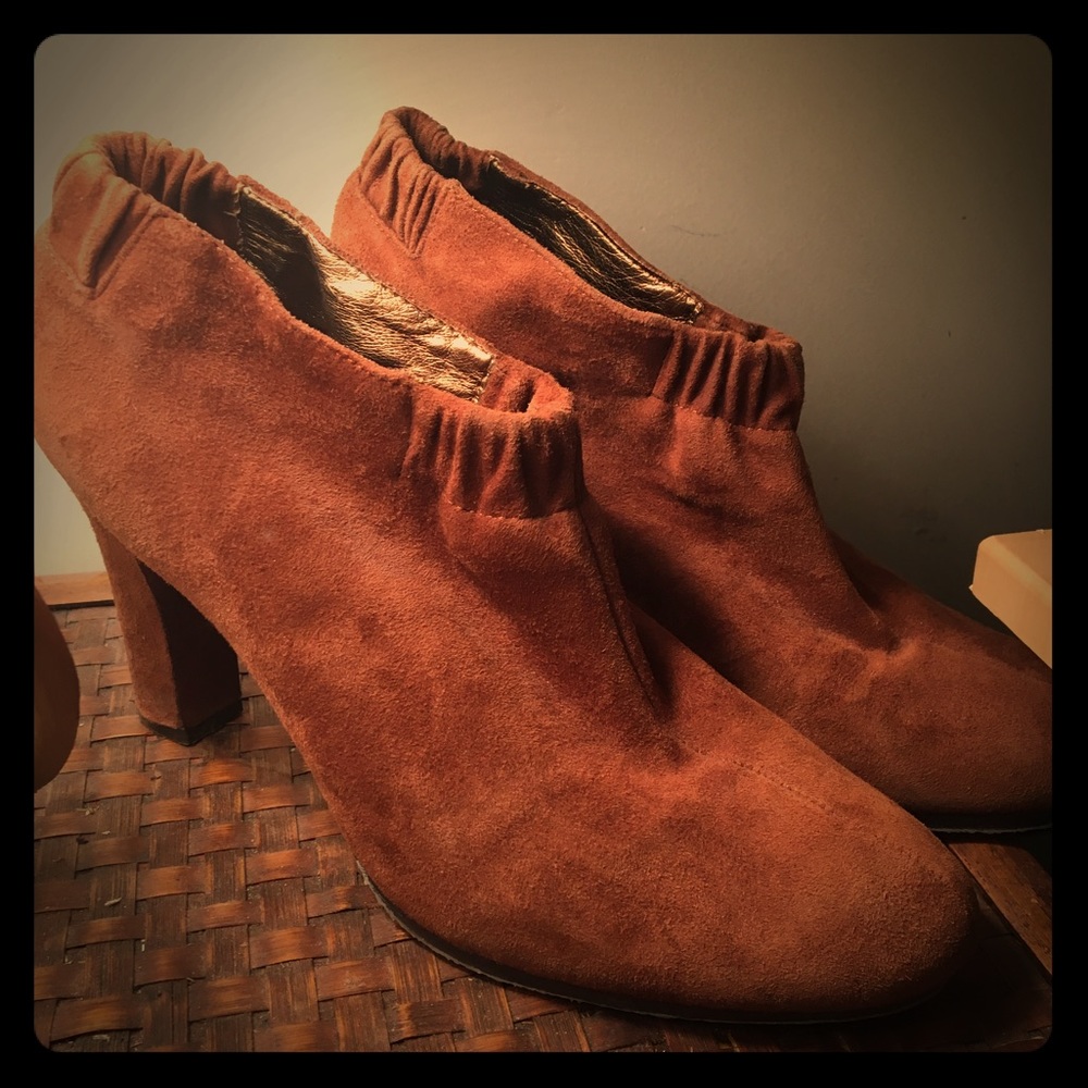Beautiful brown booties