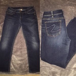 Silver jeans!!