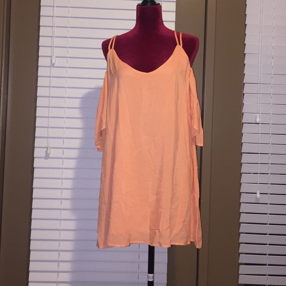 off shoulder mini dress