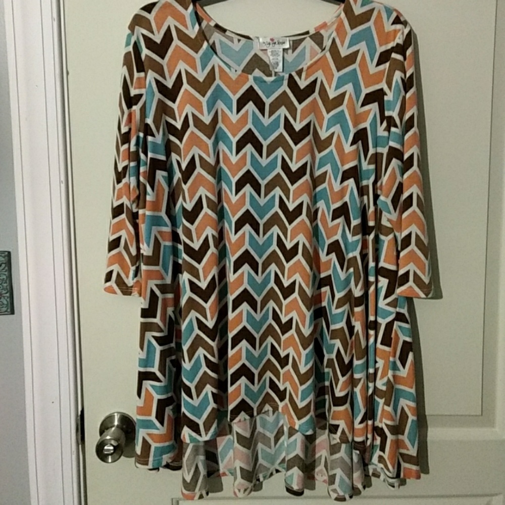 Falling For You flare top