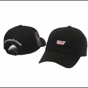 VINEYARD VINES Navy Whale Baseball Hat