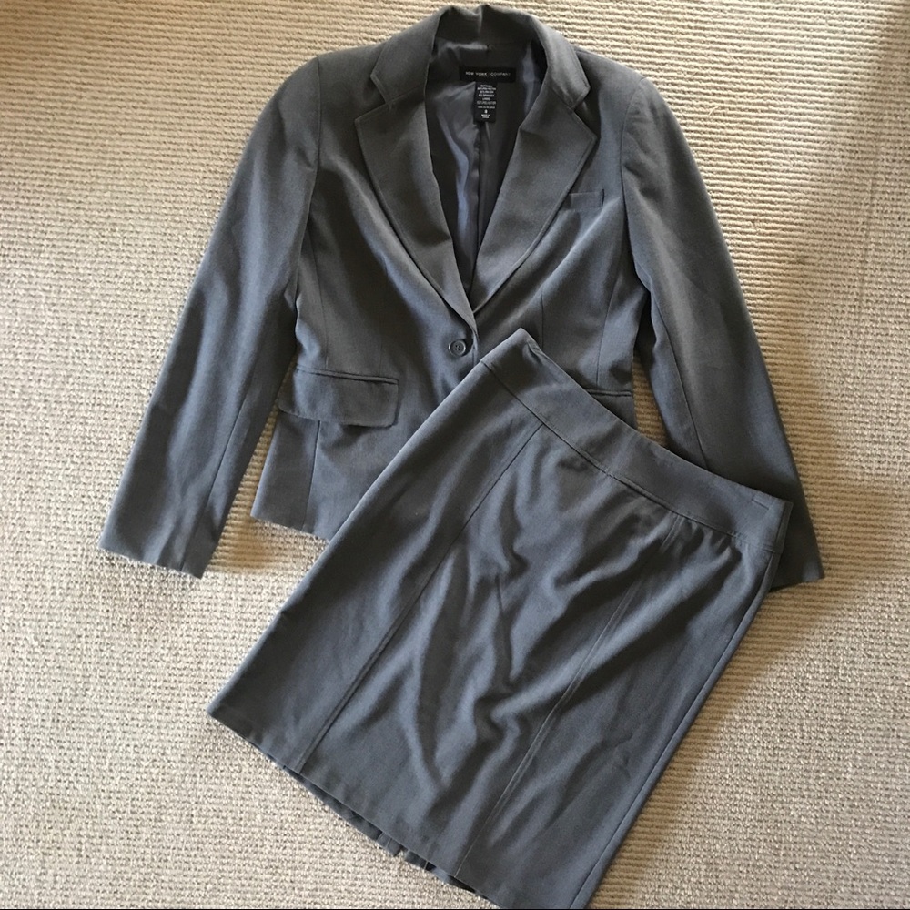 Gray Suit from New York & Company Size 8.