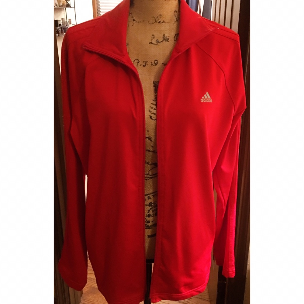 Adidas Red Track Jacket Jacket XL
