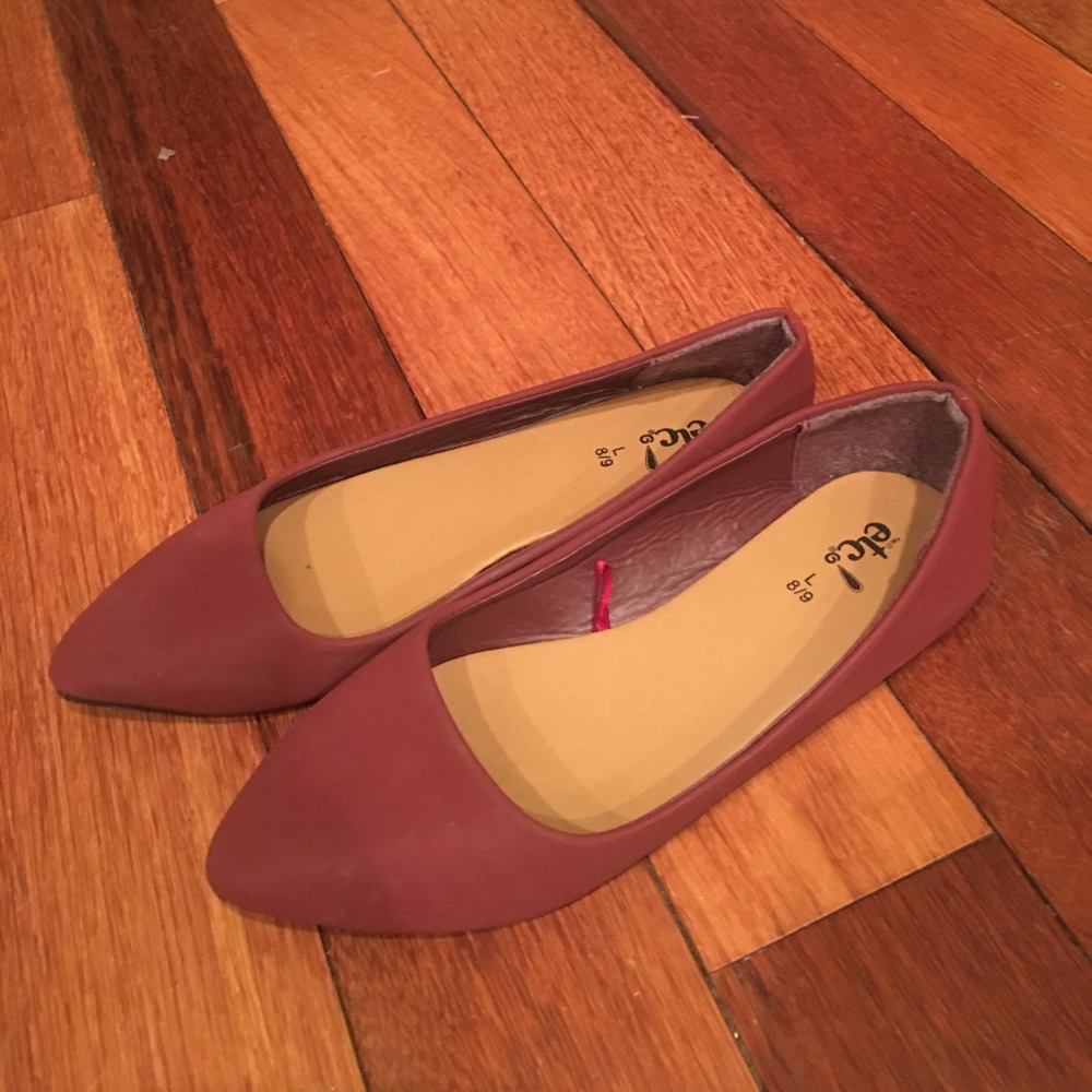 Maroon flats
