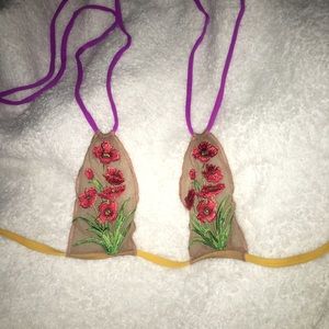 Montce swimwear mesh top! Women's small!