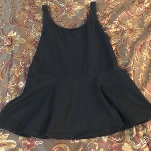 Cute Express peplum tank top
