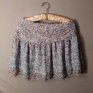 Kensie pattern mini skirt size 8