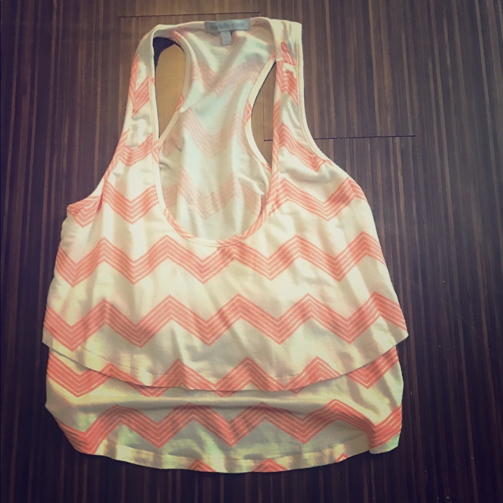 Chevron crop top