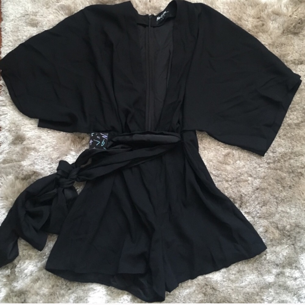 Nasty Gal flowy romper