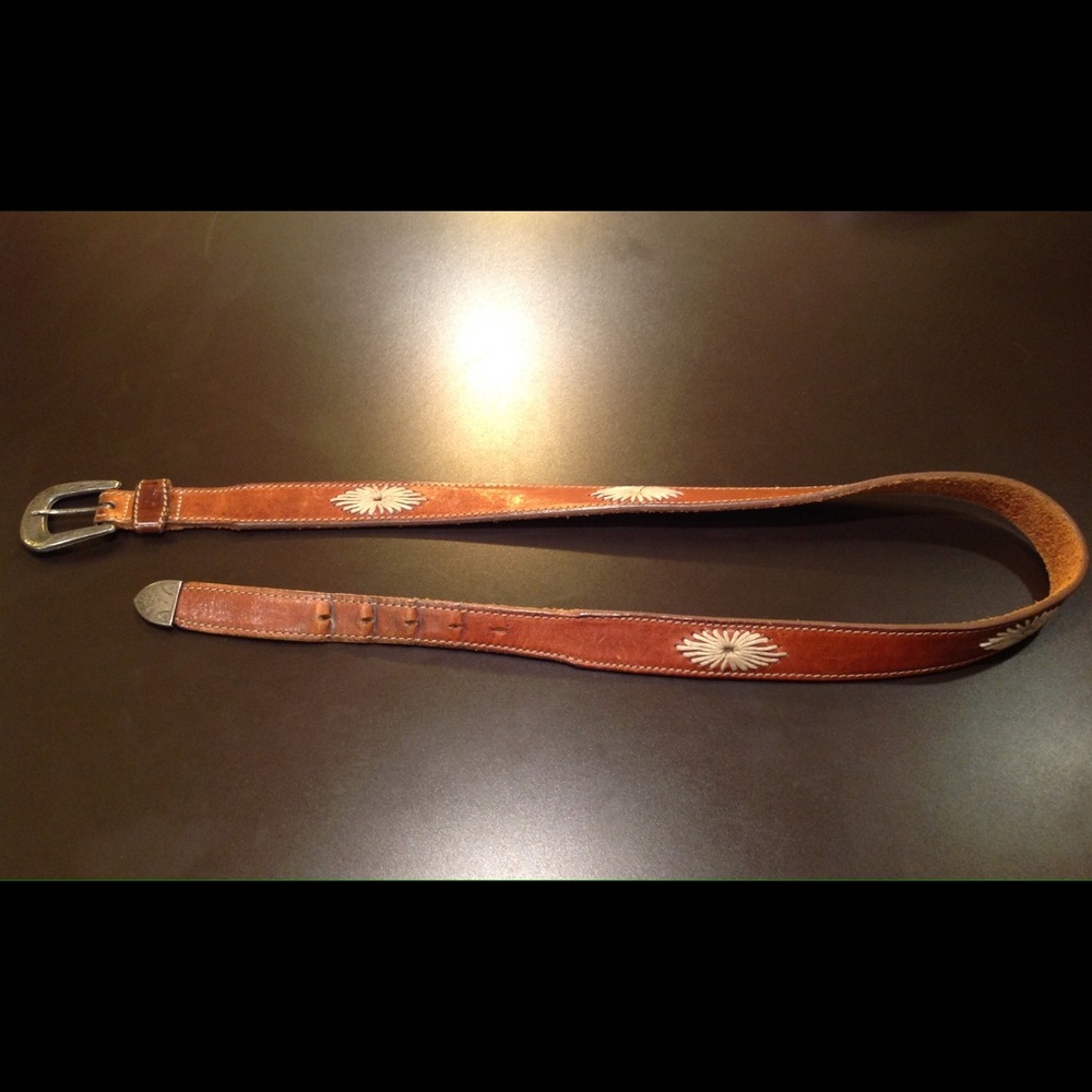 Stylish Leather Western (Not Country) Belt
