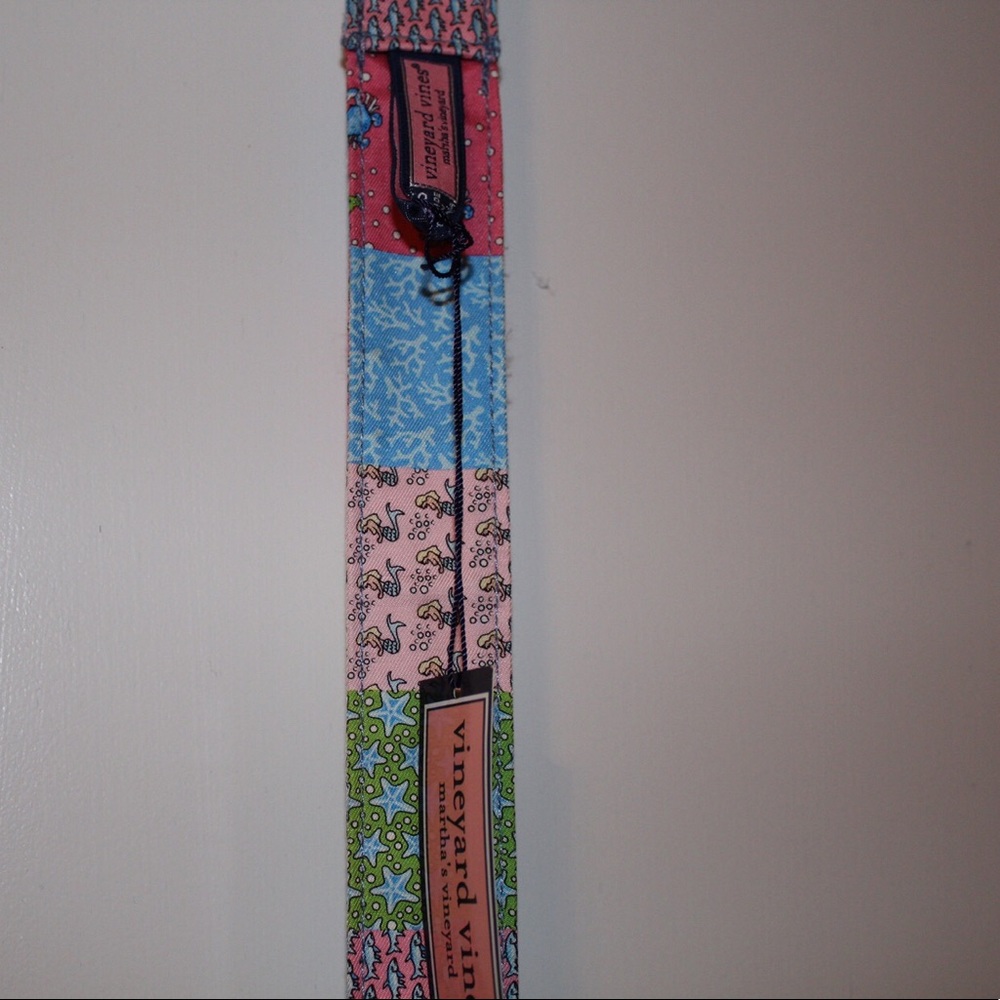 Vineyard Vines Patchwork Ring Belt