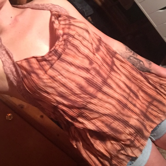 Free People halter open back top - Picture 2 of 4