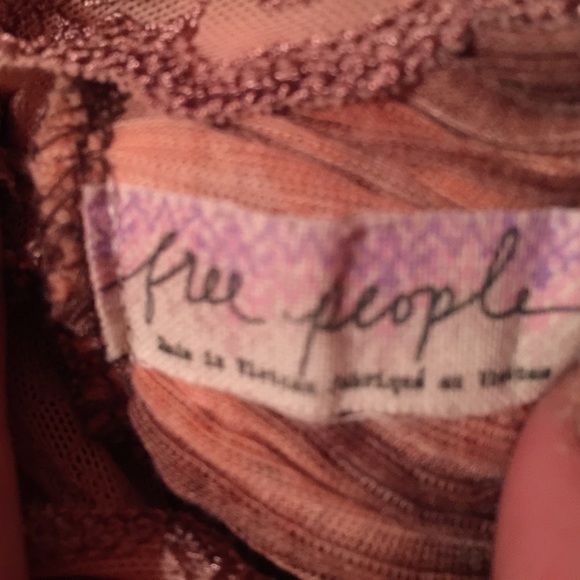 Free People halter open back top - Picture 4 of 4