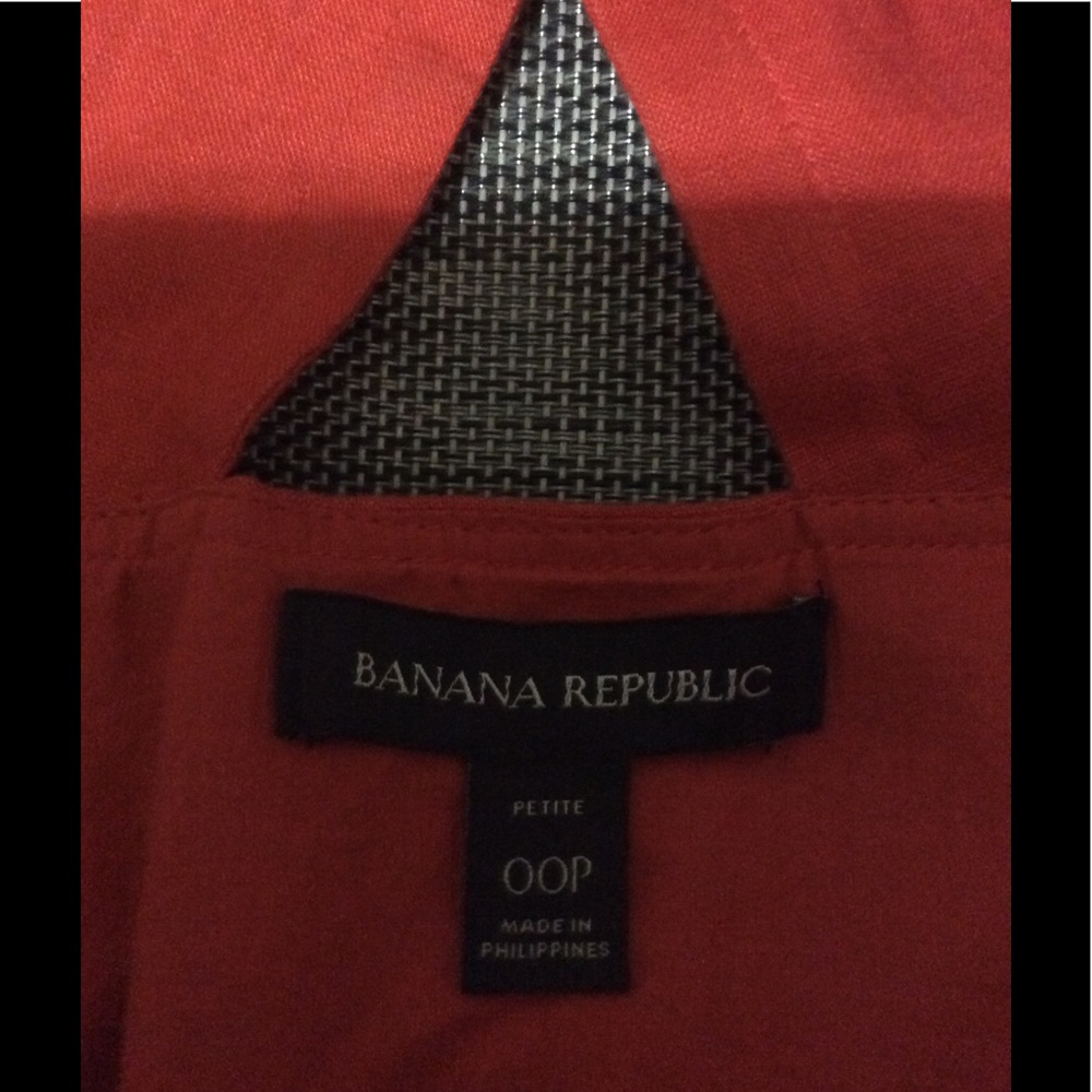Banana Republic orange dress size 00p - Picture 3 of 3