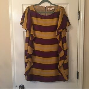 Excel Cond Michael Kors ruffle shift dress 14/16