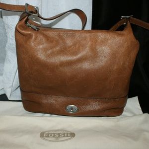 FOSSIL Marlow Hobo Leather Bag