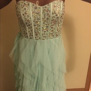 Baby Blue Prom Dress