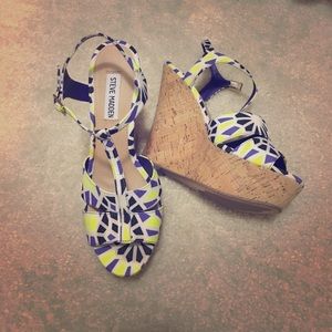 Steve Madden wedges - NEVER WORN