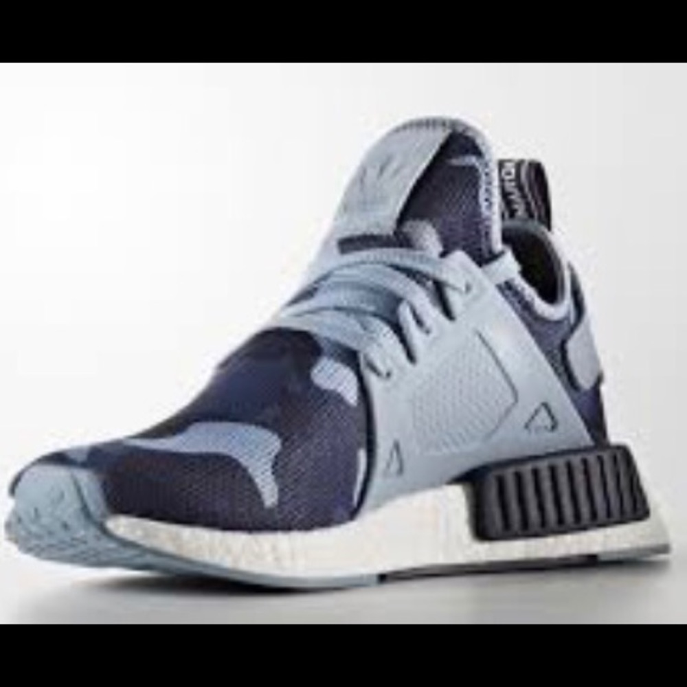 New Rare Adidas nmd xr1 blue camo