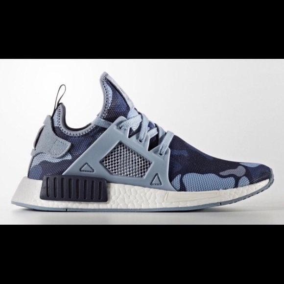 New Rare Adidas nmd xr1 blue camo - Picture 2 of 3