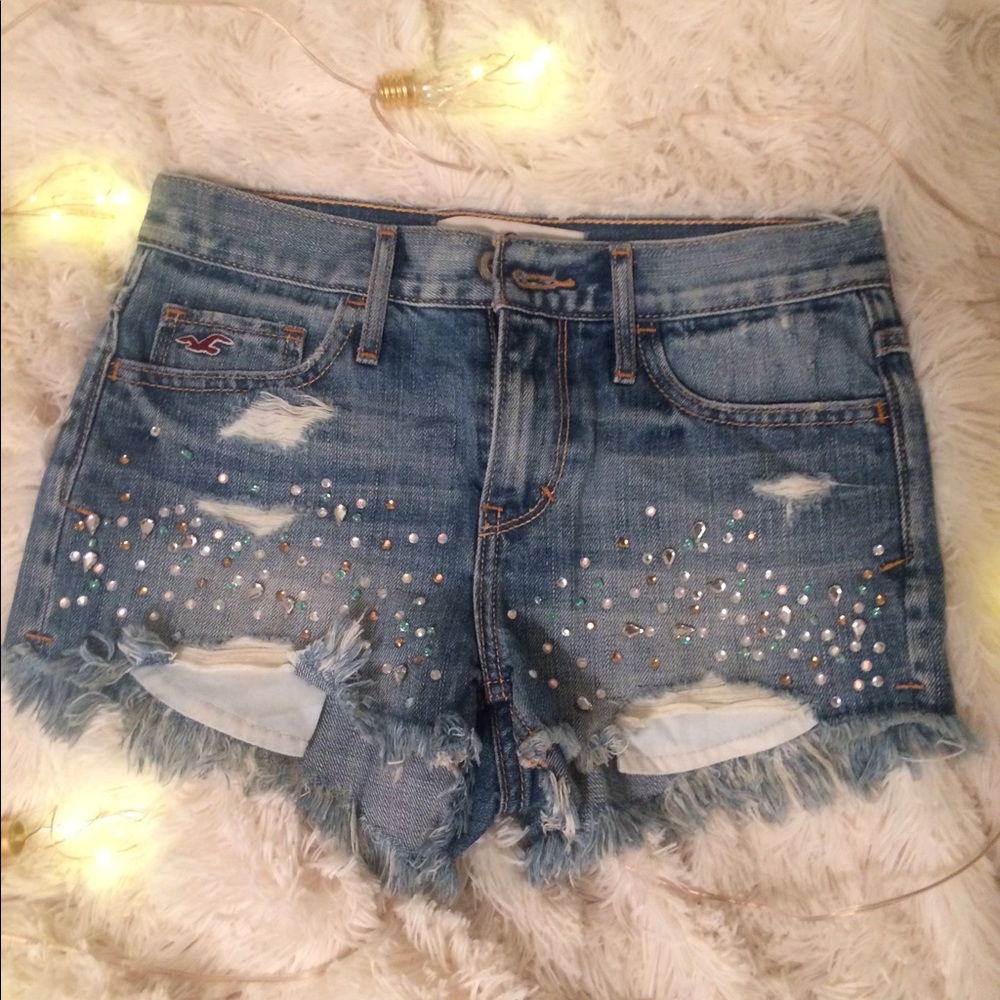 NWOT Dazzled Festival High-rise Shorts