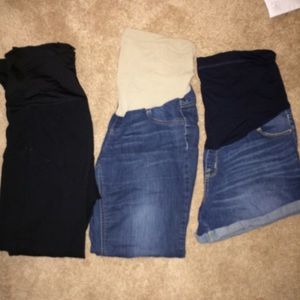 💥BUNDLE 🚼Maternity pants/shorts