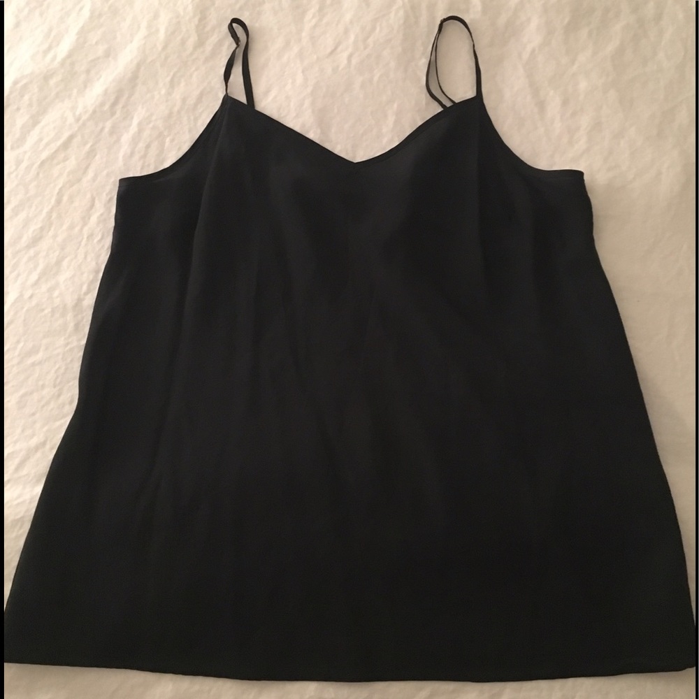 Black camisole 100% silk!