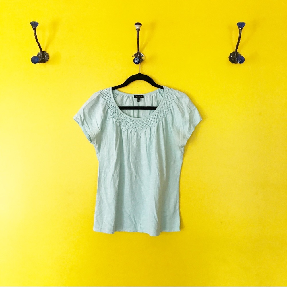 Talbots Blue short sleeve top