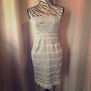 J CREW STRAPLESS DRESS