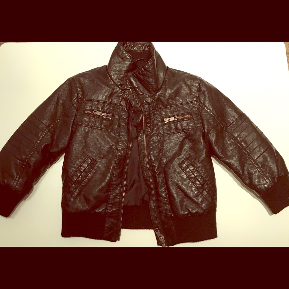 H&M Toddler faux leather jacket