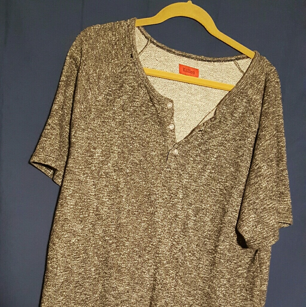 Short-sleeve henley