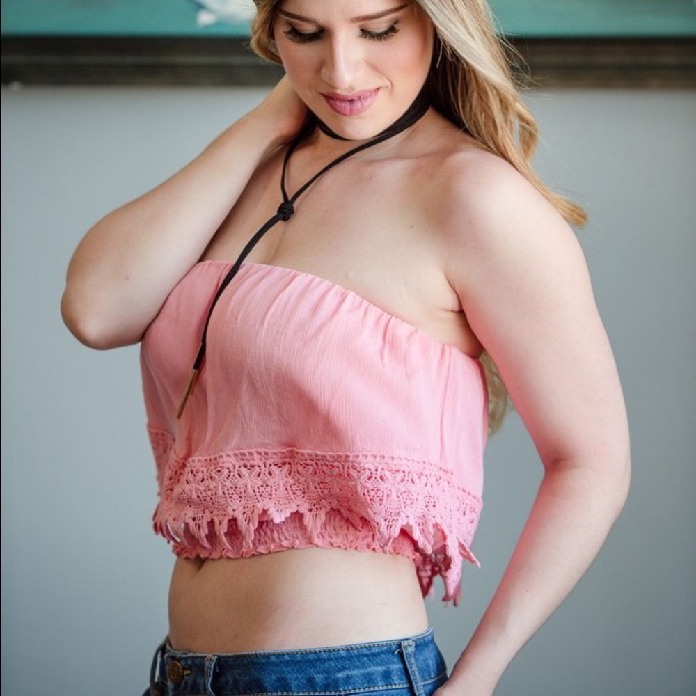 Pink top