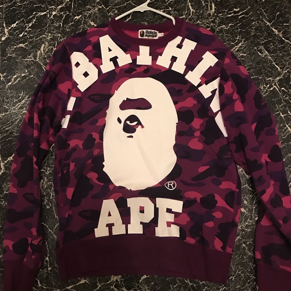 Bape ABC Camo Sweatshirt
