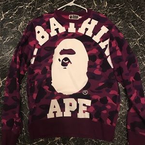 Bape ABC Camo Sweatshirt