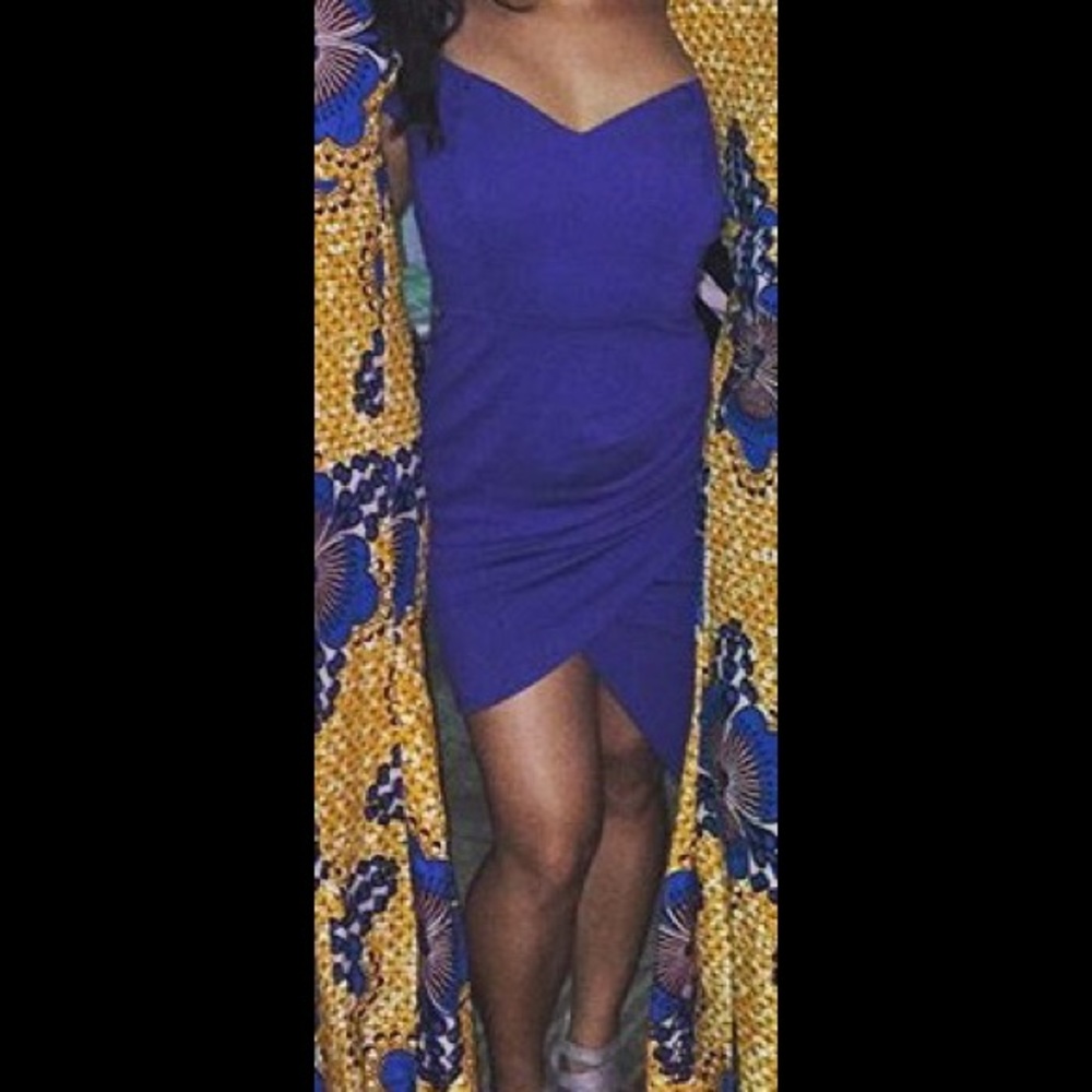 Off the shoulder dress!