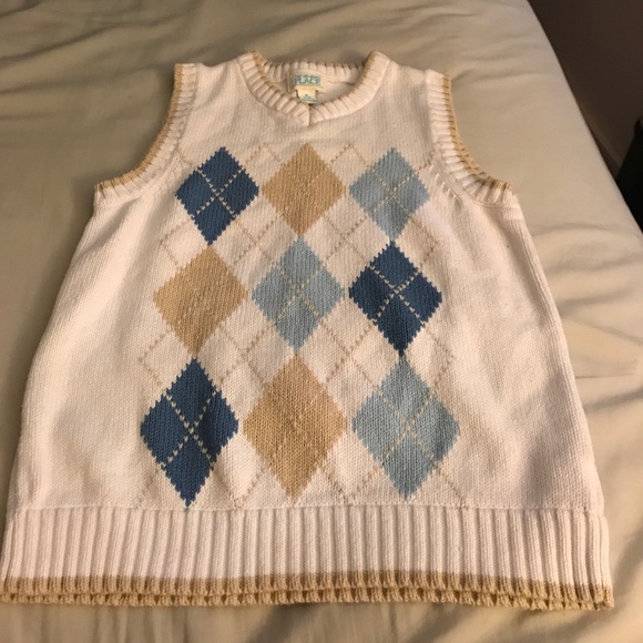 Boys Button Down Shirt & Sweater Vest Set, EUC - Picture 8 of 8