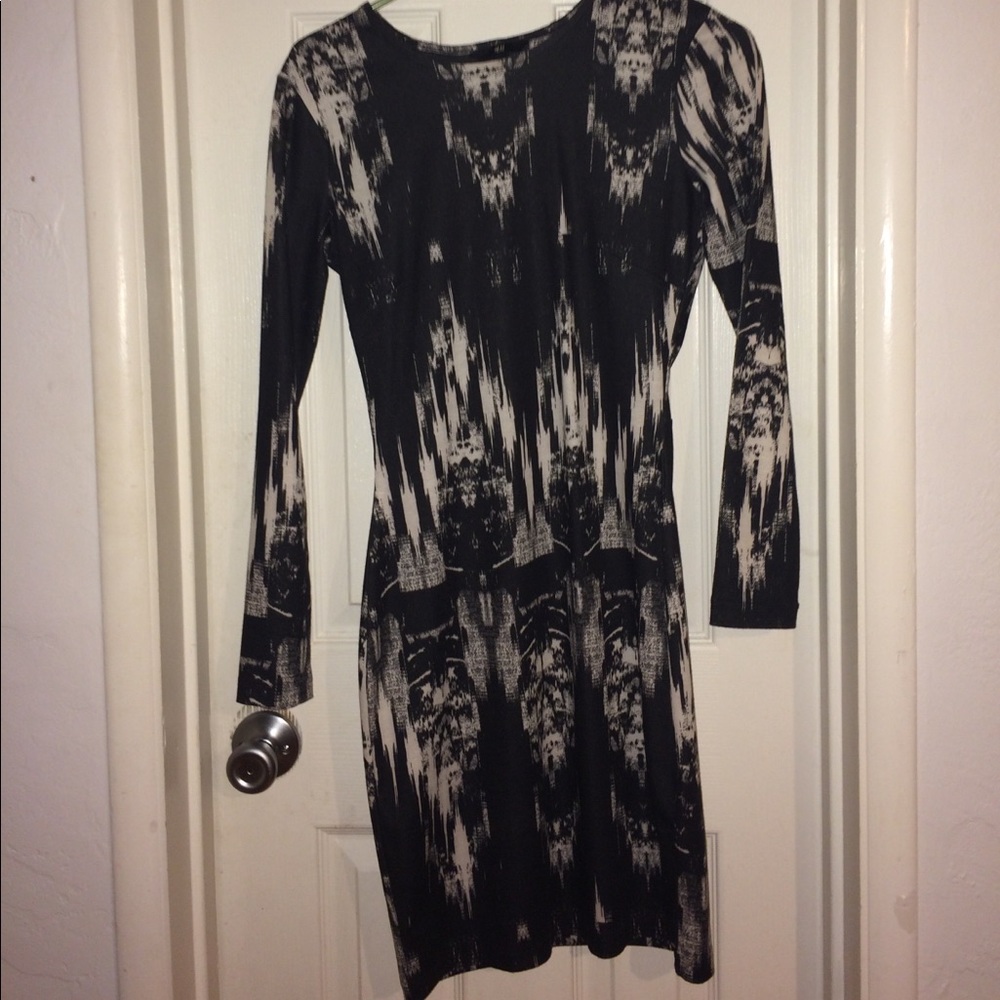 New Hm dress - black and white print