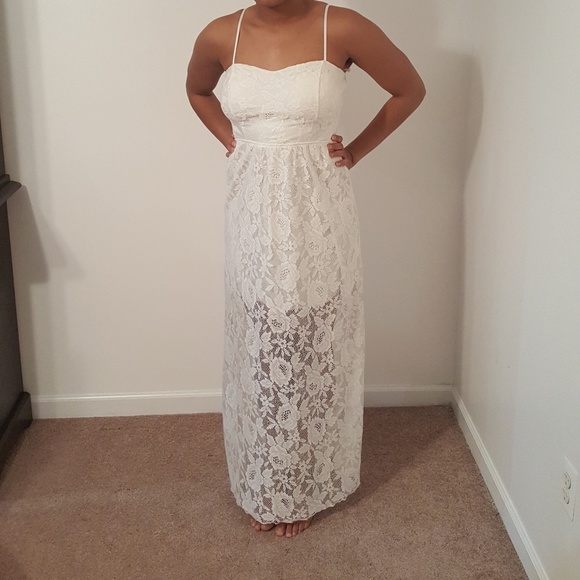 Ivory maxi sundress - Picture 1 of 2