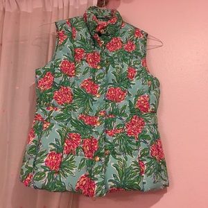 Lilly Pulitzer Pineapple Vest, Never Worn
