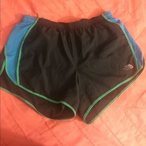 The North Face running shorts