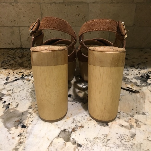 Sam Edelman Platform Sandal Heels - Picture 3 of 3