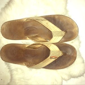 Brown Rainbow Sandals