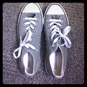 Converse grey all star sneakers chucks